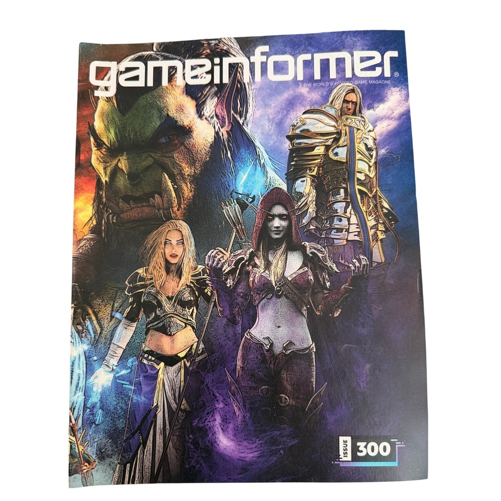 Game Informer Magazine Issue #300 April 2018 WoW Cover Top 300 Games